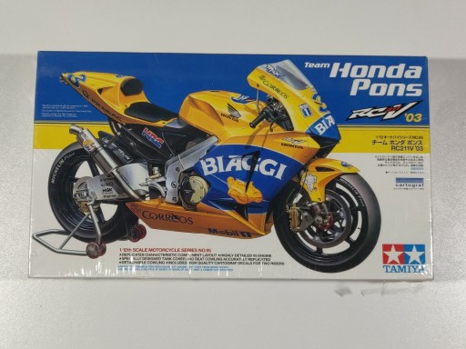 Zdjęcie oferty: Honda RC211V Tamiya 14095 Biaggi w folii