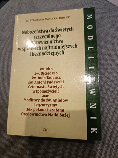 Zdjęcie oferty: Nabożeństwa do świętych 