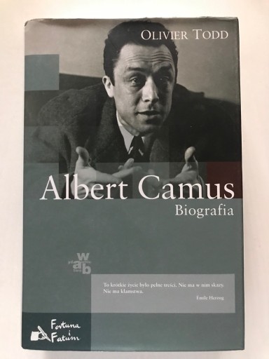 Zdjęcie oferty: Albert Camus Biografia Olivier Todd