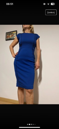 Zdjęcie oferty: Sukienka niebieska rozmiar 36/38 