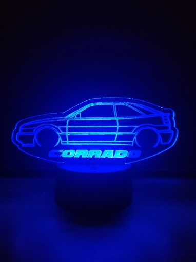 Zdjęcie oferty: Personalizowana lampka LED RGB VW Corrado -VR6 g60