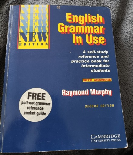 Zdjęcie oferty: English grammar in idę with answers Murphy 