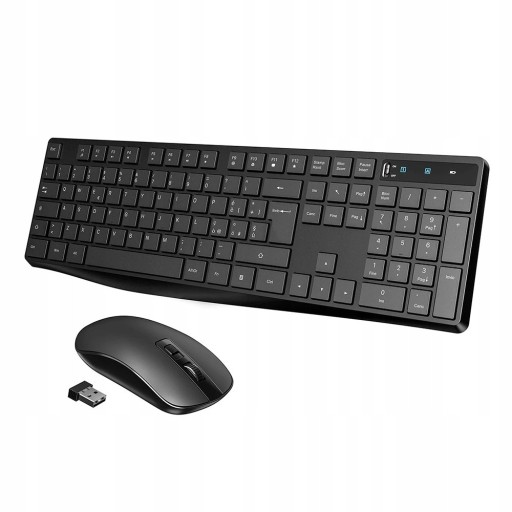 Zdjęcie oferty: Zestaw klawiatura + mysz bezprzewodowe USB PC230A 