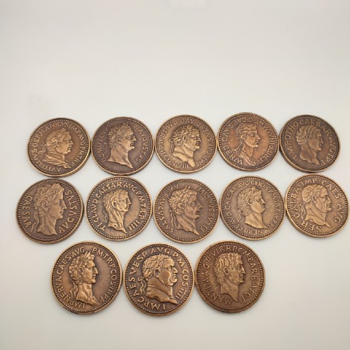 Zdjęcie oferty: Rzymskie monety - medale B.H. Mayer 13 szt