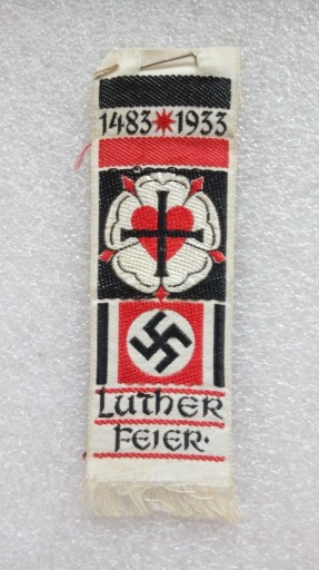 Zdjęcie oferty: Odznaka III Rzesza LUTHER FEIER 1483-1933