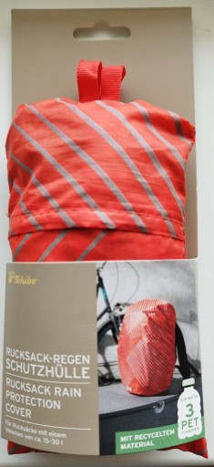 Zdjęcie oferty: Pokrowiec przeciwdeszczowy na plecak Tchibo