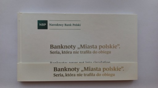 Zdjęcie oferty: Album NBP "banknoty Miasta polskie"