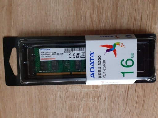 Zdjęcie oferty: Pamięć RAM 16 gb