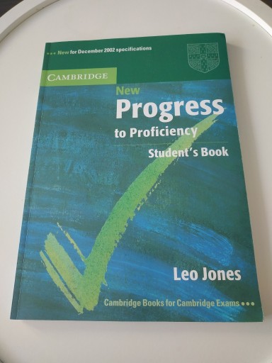 Zdjęcie oferty: New progres to proficiency student's book  Jones