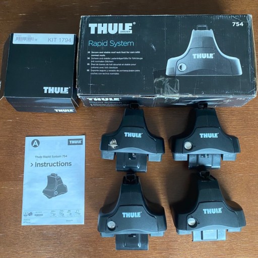 Zdjęcie oferty: Thule stopy 754 Skoda Fabia kombi