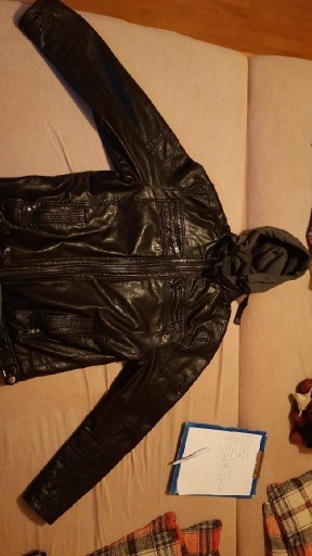 Zdjęcie oferty: Używana kurtka męska ze skóry sztucznej  XXL