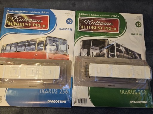 Zdjęcie oferty: Ikarus 256 i Ikarus 250 - Kultowe autobusy PRL-u