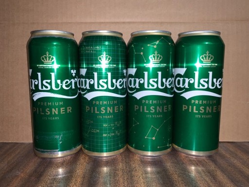 Zdjęcie oferty: Puszki po piwie seria Carlsberg 175 lat