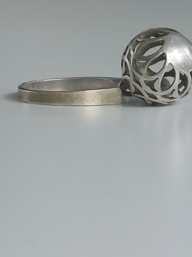 Zdjęcie oferty: Srebrny, stary pierścionek Warmet