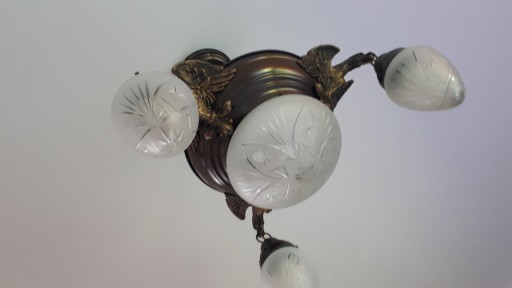 Zdjęcie oferty: Lampa wisząca z orłami 