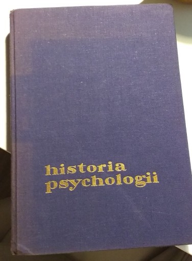 Zdjęcie oferty: Historia psychologii