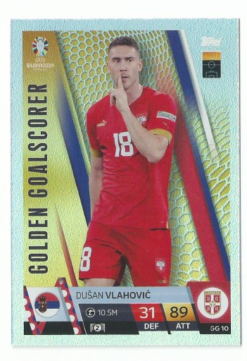 Zdjęcie oferty: Match Attax EURO 2024 VLAHOVIC GG10