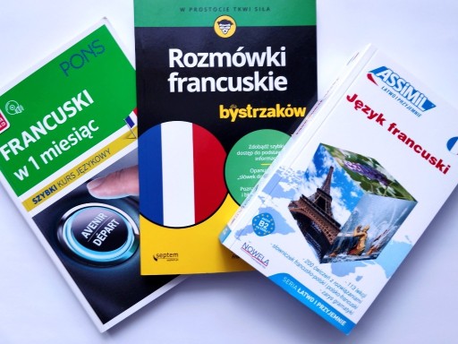 Zdjęcie oferty: Zestaw książek do nauki języka FRANCUSKIEGO