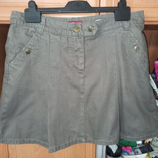 Zdjęcie oferty: Mini spódniczka kolor khaki r40 