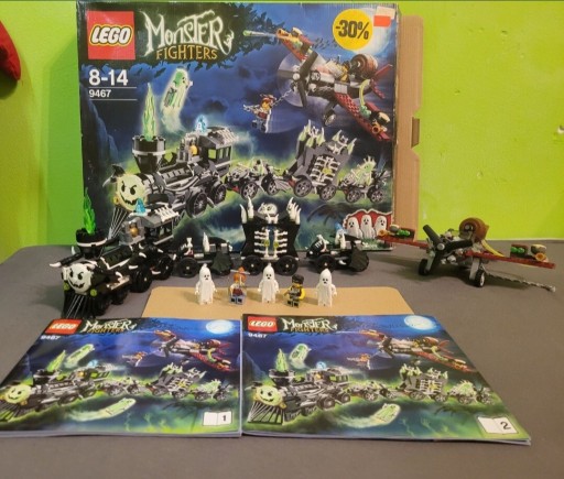 Zdjęcie oferty: Klocki Lego Monster Fighters 9467 - Pociąg duchów