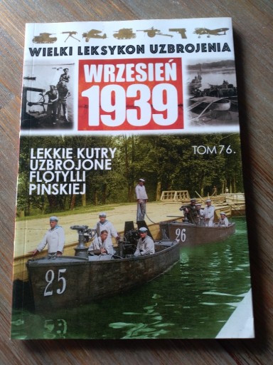 Zdjęcie oferty: WLU 1939 Leksykon Kutry Flotylli Pińskiej 76