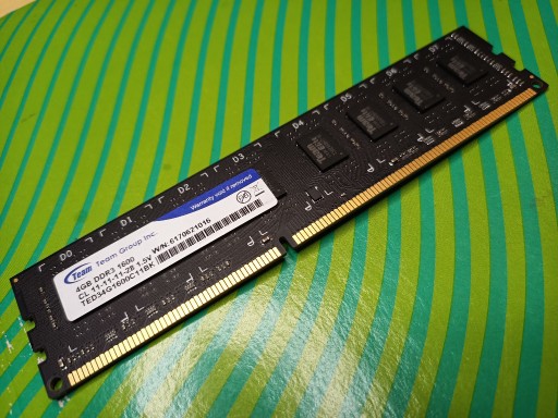 Zdjęcie oferty: Pamięć RAM 4GB DDR3 Teamgroup 1600Mhz