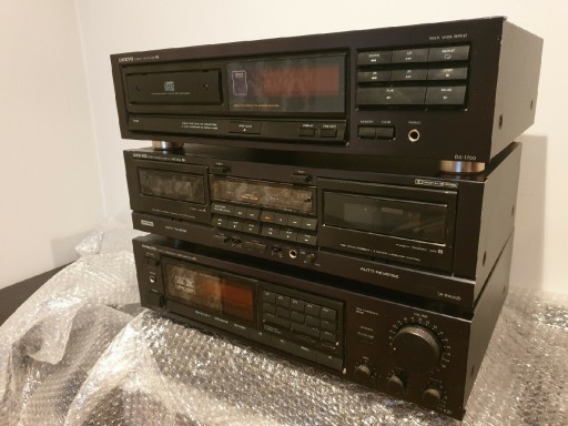 Zdjęcie oferty: Zestaw Onkyo TX-820 TA-RW400 DX-1700 Pilot