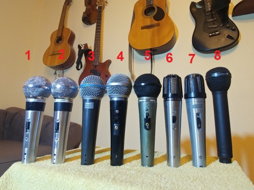 Zdjęcie oferty: Mikrofony Shure 565 USA, BETA 58 USA, Beyerdynamic