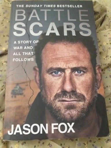 Zdjęcie oferty: BATTLE SCARS JASON FOX STORY OF WAR AND ALL FOLLOW