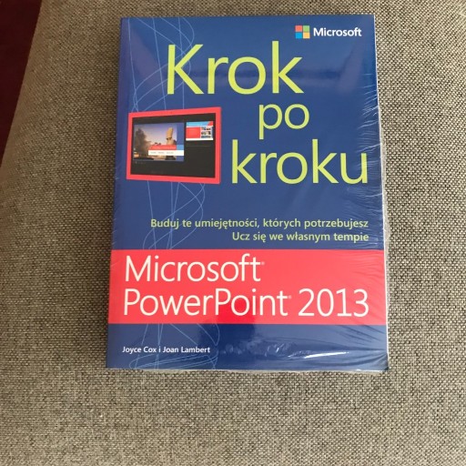 Zdjęcie oferty: Microsoft PowerPoint 2013 Krok po kroku Cox Joyce
