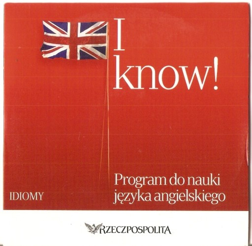 Zdjęcie oferty: I know! Idiomy, J. Potoczny Islang, Czas. Frazalne