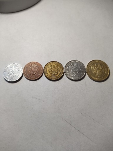 Zdjęcie oferty: Armenia zestaw 5 monet