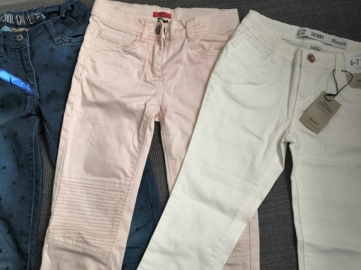 Zdjęcie oferty: Dżinsy spodnie jak nowe Coolclub 128-134