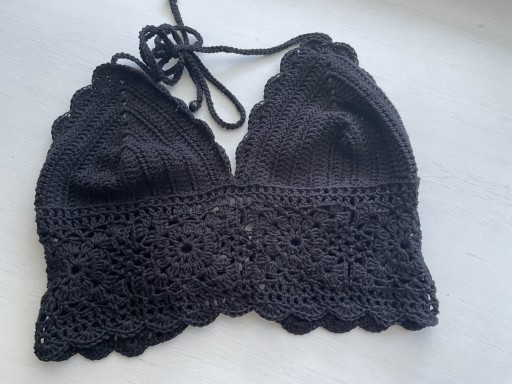 Zdjęcie oferty: Cropp top szydełkowy hand made