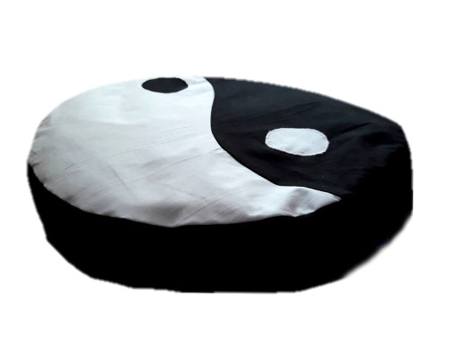 Zdjęcie oferty: Poduszka do medytacji, jogi, Yin Yang, łuska gryki