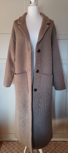 Zdjęcie oferty: ZARA płaszcz kardigan sweter z dzianiny M 38