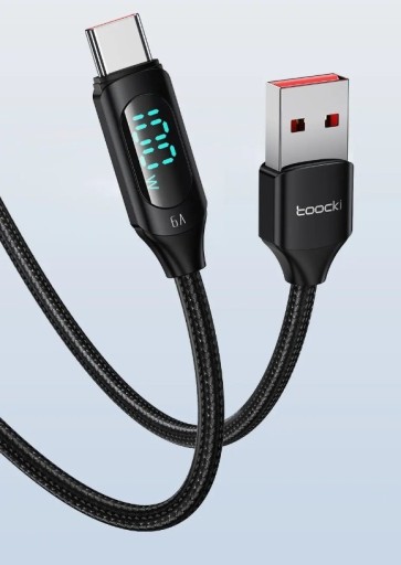 Zdjęcie oferty: Kabel USB typu C Super Charge 6A 100W