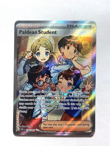 Zdjęcie oferty: Pokemon TCG Paldean Fates Paldean Student 230/091