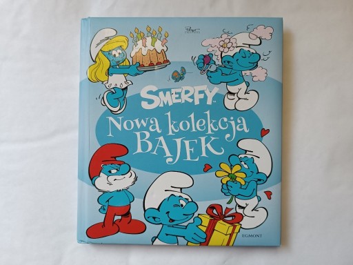 Zdjęcie oferty: Papa Smerf maskotka + Smerfy nowa kolekcja bajek