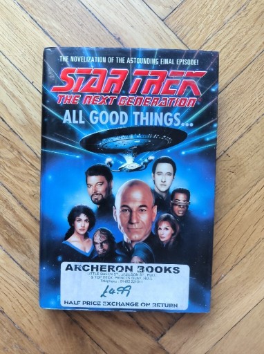 Zdjęcie oferty: Star Trek: All Good Things. The Next Generation