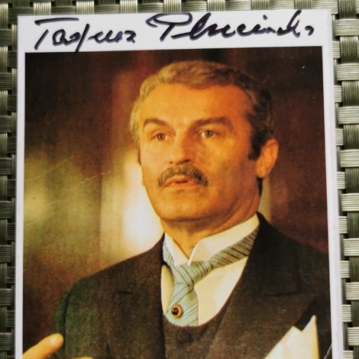 Zdjęcie oferty: Tadeusz Pluciński - zdjęcie z autografem