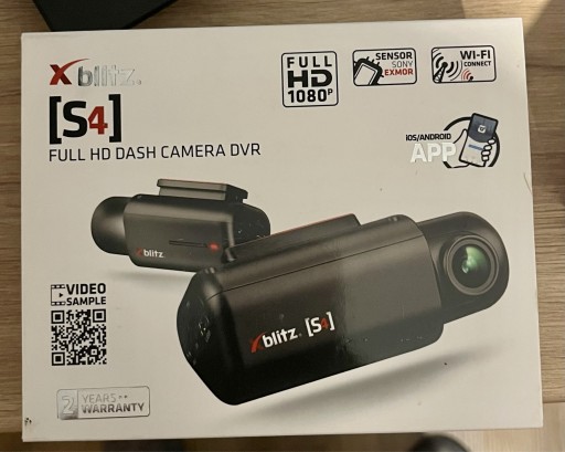 Zdjęcie oferty: Wideorejestrator XBlitz S4 Kamerka Samochodowa