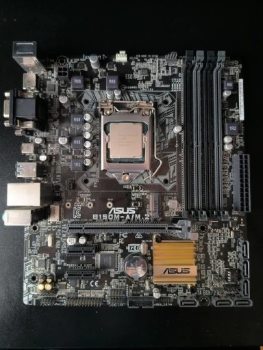 Zdjęcie oferty: Płyta główna ASUS B150M + Intel core i5-7400