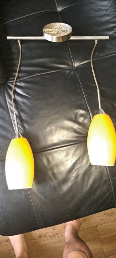 Zdjęcie oferty: Lampa, żyrandol podwójny do pokoju dziecięcego.