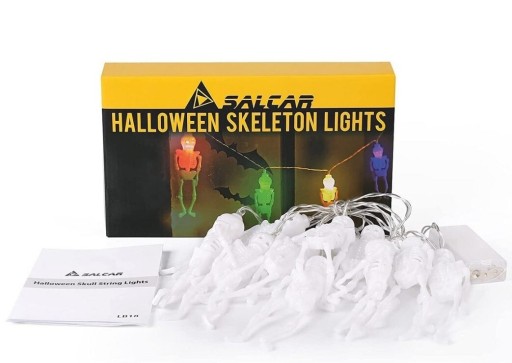 Zdjęcie oferty: Lampki LED 1,5 m Dekoracja na Halloween