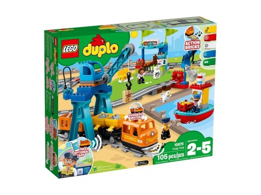 Zdjęcie oferty:  Nowe LEGO DUPLO 10875 Pociąg towarowy