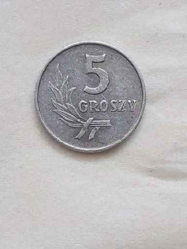 Zdjęcie oferty: 399 Polska 5 groszy, 1962