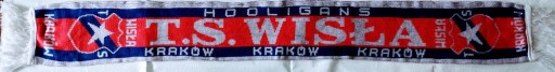 Zdjęcie oferty: Szalik TS Wisła Kraków lata 90-te