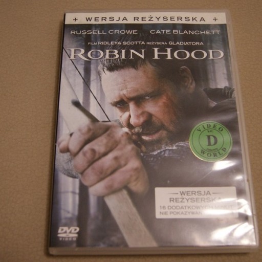 Zdjęcie oferty: !!!WYPRZEDAŻ!!! ROBIN HOOD  R. SCOTT R. CROWE