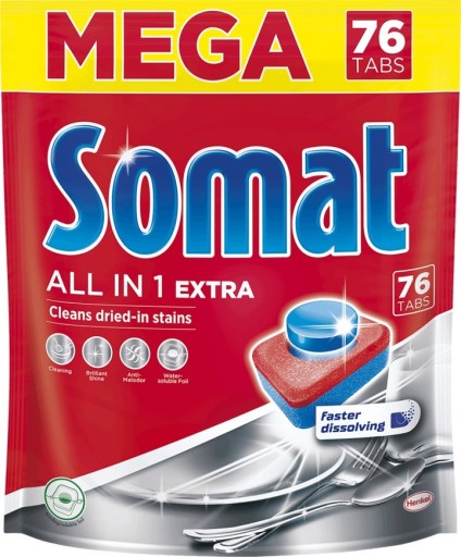 Zdjęcie oferty: SOMAT ALL in 1 EXTRA (76 tab.)